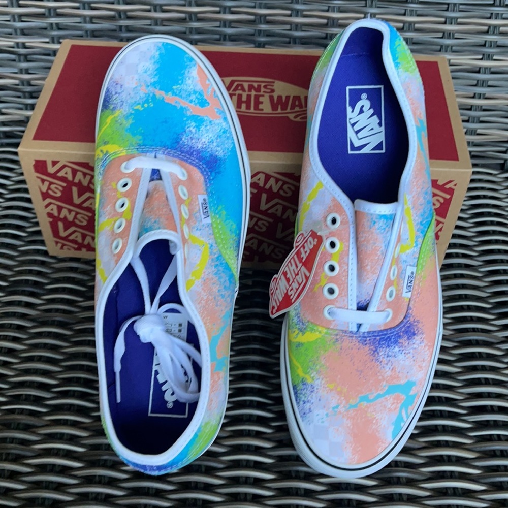 Vans Authentic Retro Mart Multi/True White MENS - Picture 13 of 16